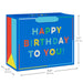 Happy Birthday to You on Blue Medium Gift Bag
