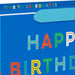 Happy Birthday to You on Blue Medium Gift Bag