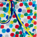 Colorful Dots on White Medium Gift Bag