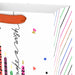 Close‑up of candle‑design birthday gift bag