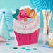 Hallmark : 6.5" Cupcake With Flowers Small Gift Bag