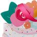 Hallmark : 6.5" Cupcake With Flowers Small Gift Bag