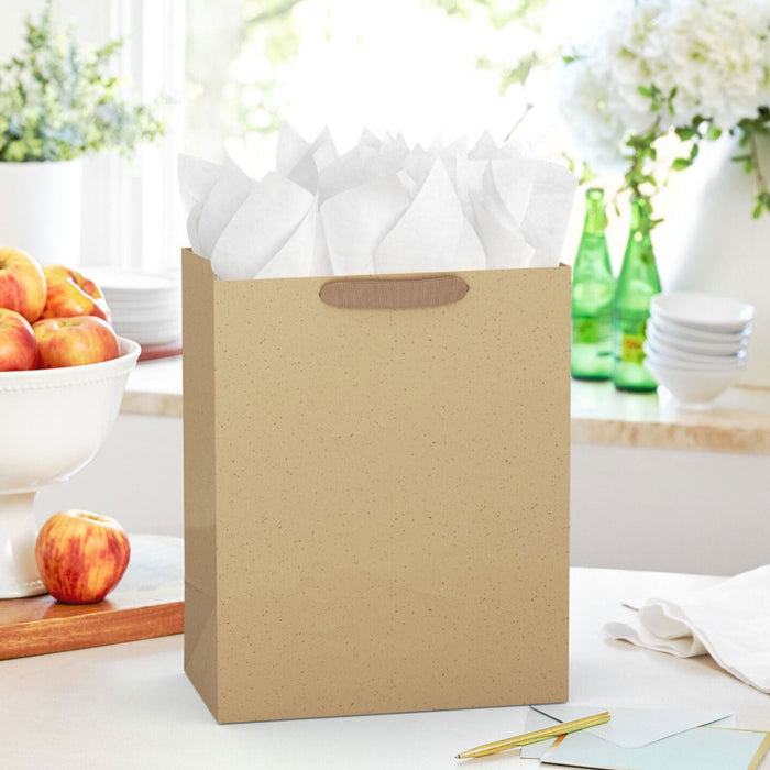 13" Kraft Paper Large Gift Bag