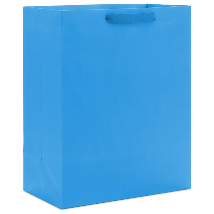 13-inch large royal blue gift bag for birthdays, graduations, holidays, and special occasion gifts.