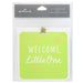 “Welcome Little One” gift tag in Hallmark packaging 