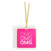 Hallmark : 3.2" OMG Folded Gift Tag
