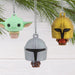 Mini Star Wars: The Mandalorian™ Shatterproof Hallmark Ornaments, Set of 6 featuring colorful mini character Christmas ornaments for holiday tree decorating and Star Wars fans.