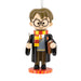 Hallmark Harry Potter™ nutcracker Christmas ornament featuring Harry in Gryffindor robes and scarf, holding his wand, with a hanger attachment.
