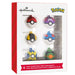 This Hallmark Mini Pokémon Poké Ball Shatterproof Hallmark Ornaments Set includes six miniature Poké Ball ornaments that bring fun and adventure to your holiday décor