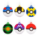 This Hallmark Mini Pokémon Poké Ball Shatterproof Hallmark Ornaments Set includes six miniature Poké Ball ornaments that bring fun and adventure to your holiday décor