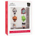 Hallmark Mini Disney Tim Burton’s The Nightmare Before Christmas Shatterproof Ornaments Set of 6 featuring collectible character designs from Halloween Town for holiday tree decorations.