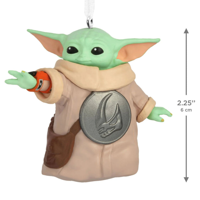 The Mandalorian and Grogu™ Grogu Hallmark Christmas ornament featuring the adorable Star Wars character