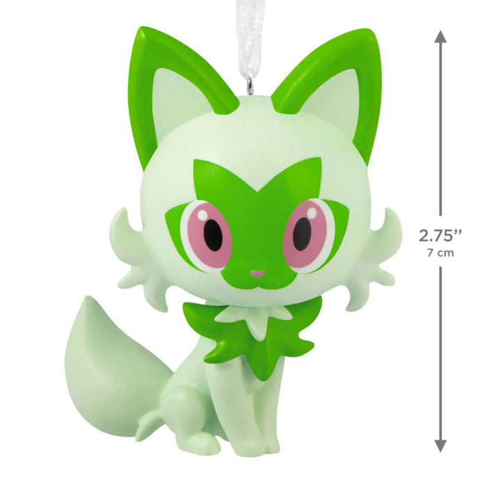Pokémon Sprigatito Hallmark Christmas ornament featuring the adorable Grass Cat Pokémon