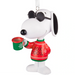 This Hallmark Peanuts® Festive Joe Cool Hallmark Ornament brings the timeless charm of Snoopy's famous Joe Cool persona to your holiday décor.