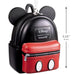Hallmark Loungefly Disney Mickey Mouse Backpack ornament featuring a miniature backpack design with colorful Mickey Mouse artwork for Christmas tree decorating and Disney collections.
