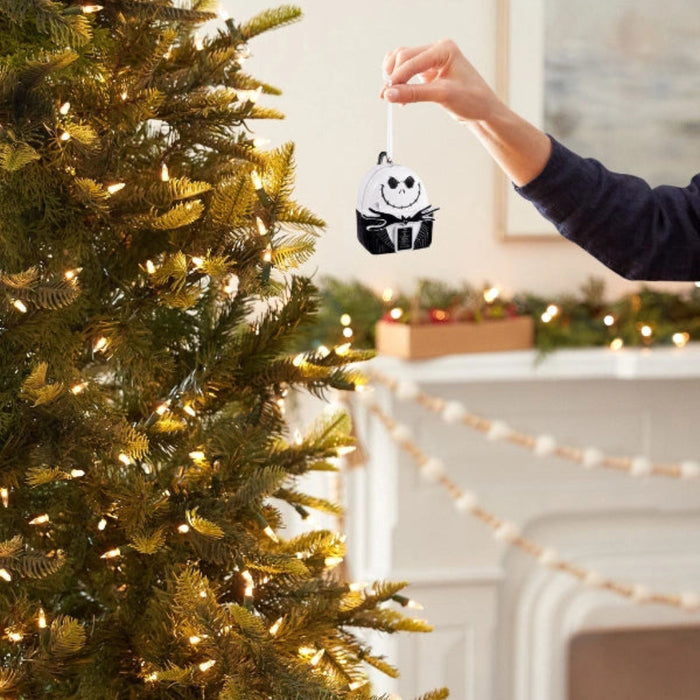 This Hallmark Loungefly Disney Tim Burton's The Nightmare Before Christmas Jack Skellington Backpack Hallmark Ornament brings spooky charm and collectible style to your holiday décor.