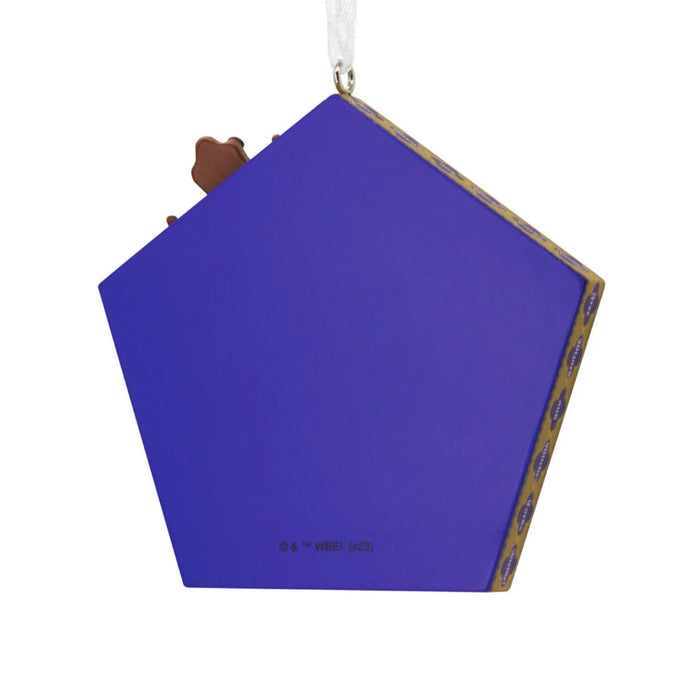 Harry Potter™ Chocolate Frog™ Hallmark resin Christmas ornament featuring the iconic Wizarding World candy