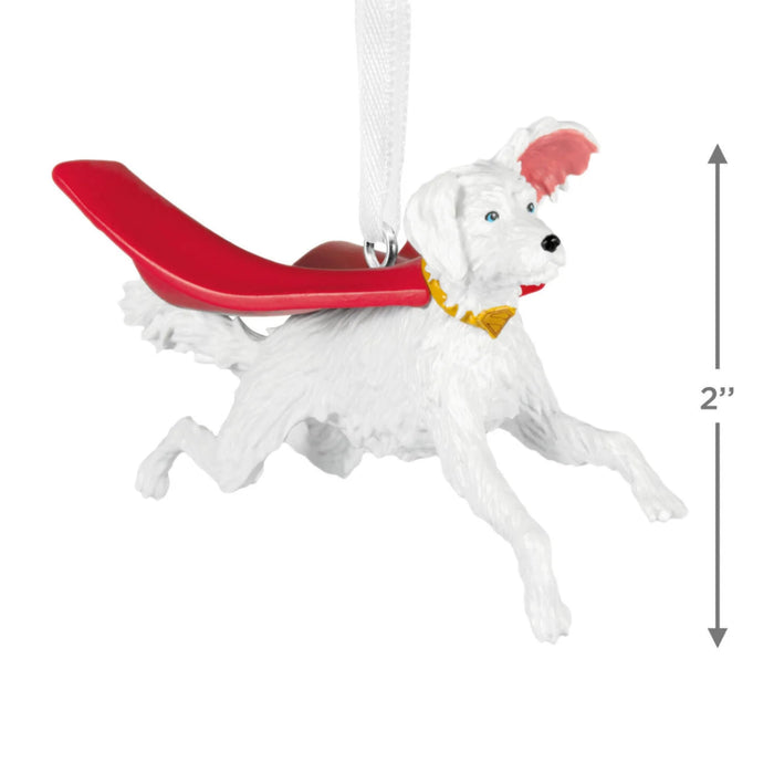DC™ Superman™ Krypto™ Hallmark Christmas ornament featuring Superman's super-powered dog 