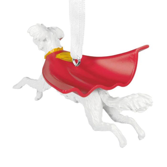 DC™ Superman™ Krypto™ Hallmark Christmas ornament featuring Superman's super-powered dog 