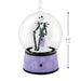 Hallmark Disney Tim Burton’s The Nightmare Before Christmas Jack Skellington musical snow globe Christmas ornament with swirling snow, holiday music, motion, and hanger attachment.