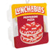 This Hallmark Kraft Lunchables™ Pepperoni Pizza Shatterproof Hallmark Ornament brings nostalgic fun and playful charm to your holiday décor.