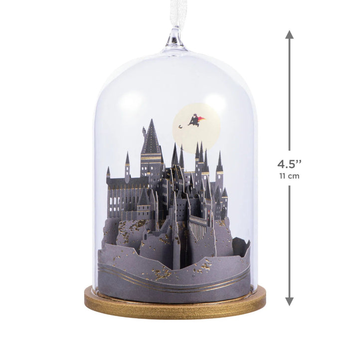 Wizarding World with this Hallmark Harry Potter Hogwarts Castle cloche ornament.