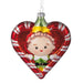 Hallmark Elf Buddy the Elf candy cane wreath blown glass Christmas ornament