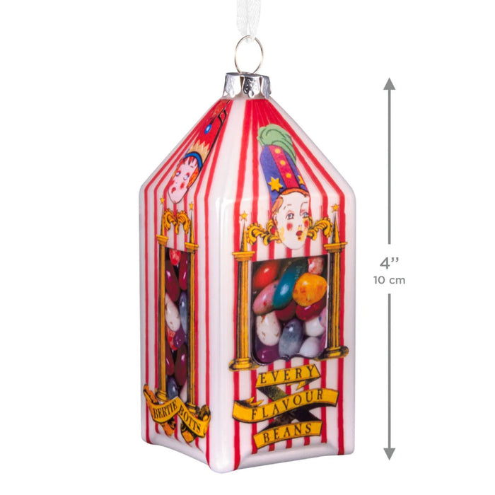 Hallmark Harry Potter Bertie Bott's Every Flavour Beans blown glass Christmas ornament