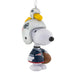 Hallmark Peanuts Snoopy and Woodstock New England Patriots bobblehead ornament