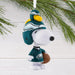 Hallmark Peanuts Snoopy and Woodstock Philadelphia Eagles bobblehead ornament