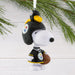 Hallmark Peanuts Snoopy and Woodstock Pittsburgh Steelers bobblehead ornament