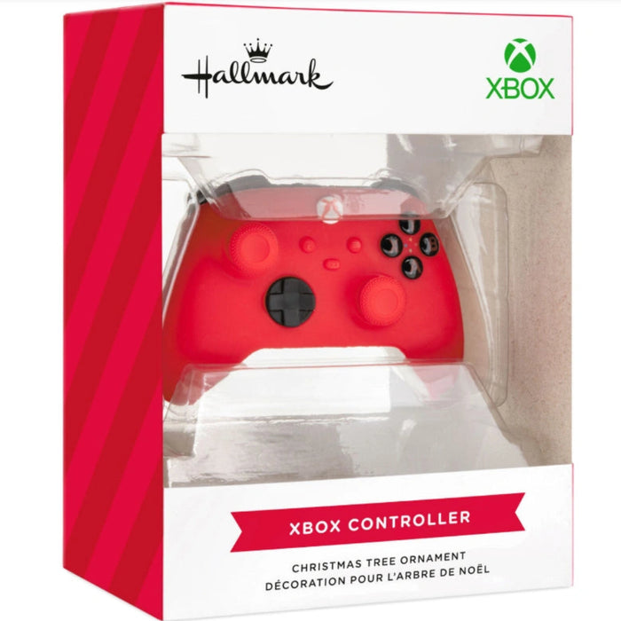 This Hallmark XBOX Pulse Red Video Game Controller Hallmark Ornament is the perfect holiday collectible for gamers and Xbox fans.