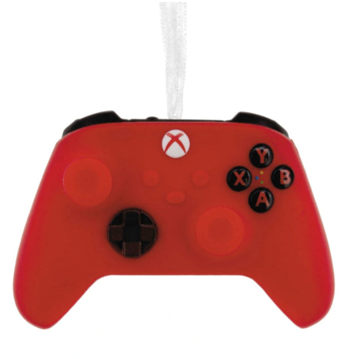 This Hallmark XBOX Pulse Red Video Game Controller Hallmark Ornament is the perfect holiday collectible for gamers and Xbox fans.