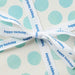 Hallmark : Happy Birthday White Grosgrain Ribbon, 19.6'