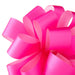 Close‑up of fuchsia gift bow