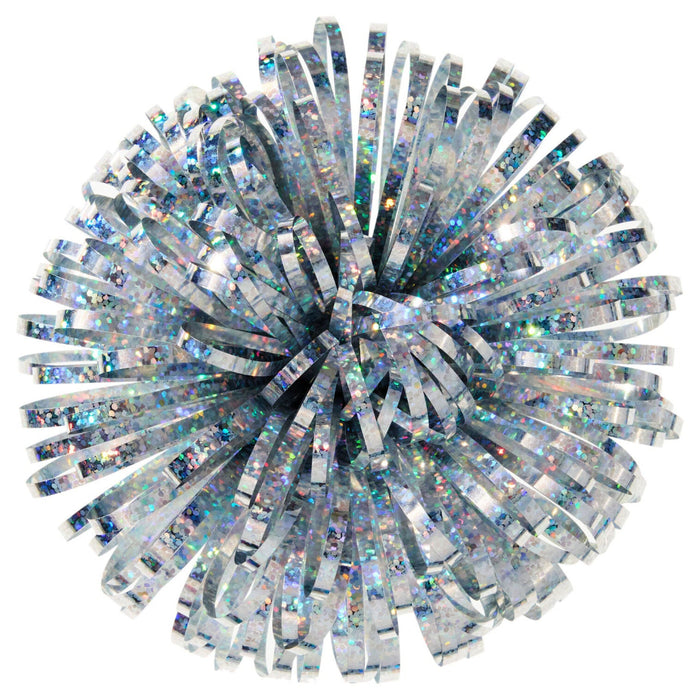 Hallmark : 5" Silver Holographic Gift Bow