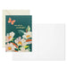 Greeting card with floral design and butterfly, featuring text 'You are so wonderful', on a white background.