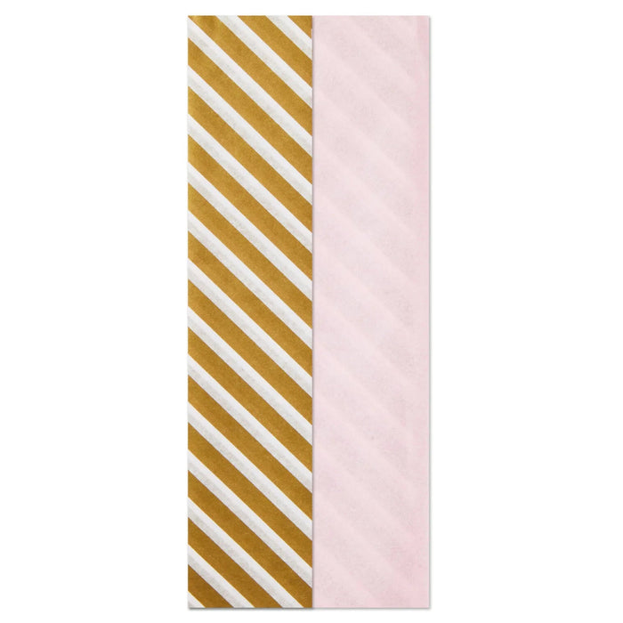 Hallmark feminine pink and gold tissue paper for special occasions