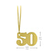 Hallmark : 50 Die-Cut Gift Trim