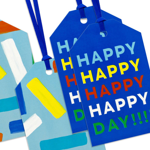 Hallmark : Happy Day 8-Pack Assorted Gift Tags