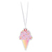 Hallmark : Pink Ice Cream Cone Die Cut Gift Tag