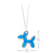 Hallmark : Blue Balloon Dog Die-Cut Gift Tag