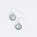 Silver Antique Aurora Borealis Crystal Drop Earrings. Featuring beautiful, shimmery crystals framed by stunning antique silver, these cuties are sure to bring a pop to any look.
