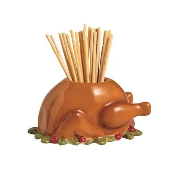 Turkey Toothpick holder dish 
