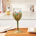 Dragonfly" wine glass from Designs by Lolita