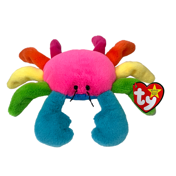 Ty : Beanie Babies - Pooch - Scuttle - Rainbow Crab Plush at Annie's Hallmark