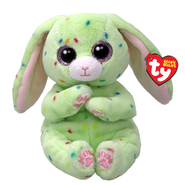 Ty : Beanie Bellies - Fern - Green Bunny Plush at Annie's Hallmark