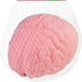 Easy Sqweezy Jumbo Brainy soft slow-rising squishy toy featuring a jumbo brain-inspired design for sensory play, stress relief, fidgeting, and imaginative fun.