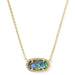 Featuring a delicate gold-tone chain and a beautifully crafted pendant