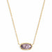 Featuring a delicate gold-tone chain and a beautifully crafted pendant